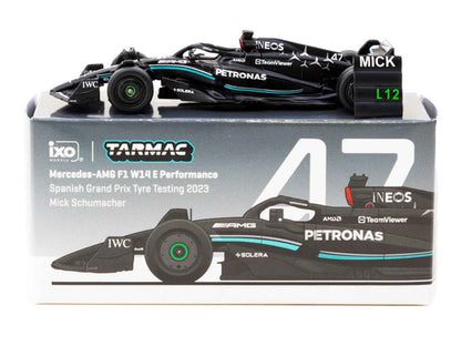 Tarmac Works Mercedes-AMG F1 W14 E Performance #47 Mick Schumacher 2023 1:64