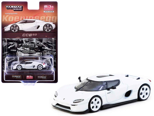 Tarmac Works Koenigsegg CC850 White 1:64