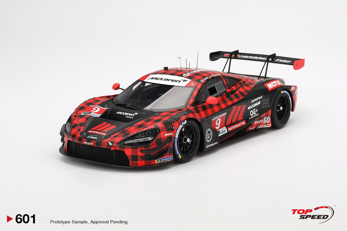 Topspeed 2024 McLaren 720S GT3 Red 1:18