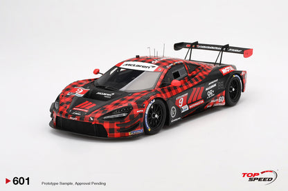 Topspeed 2024 McLaren 720S GT3 Red 1:18
