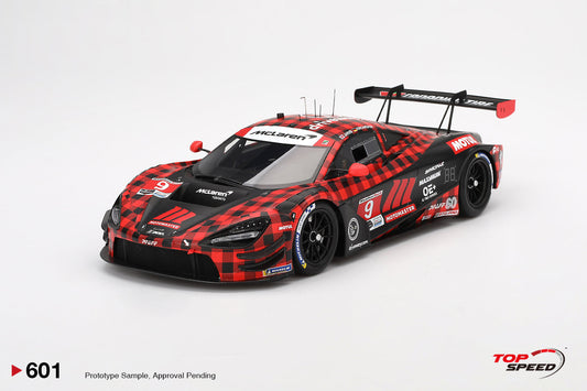 Topspeed 2024 McLaren 720S GT3 Red 1:18