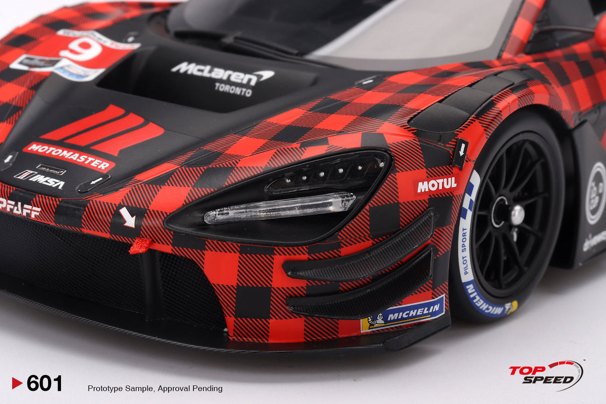 Topspeed 2024 McLaren 720S GT3 Red 1:18