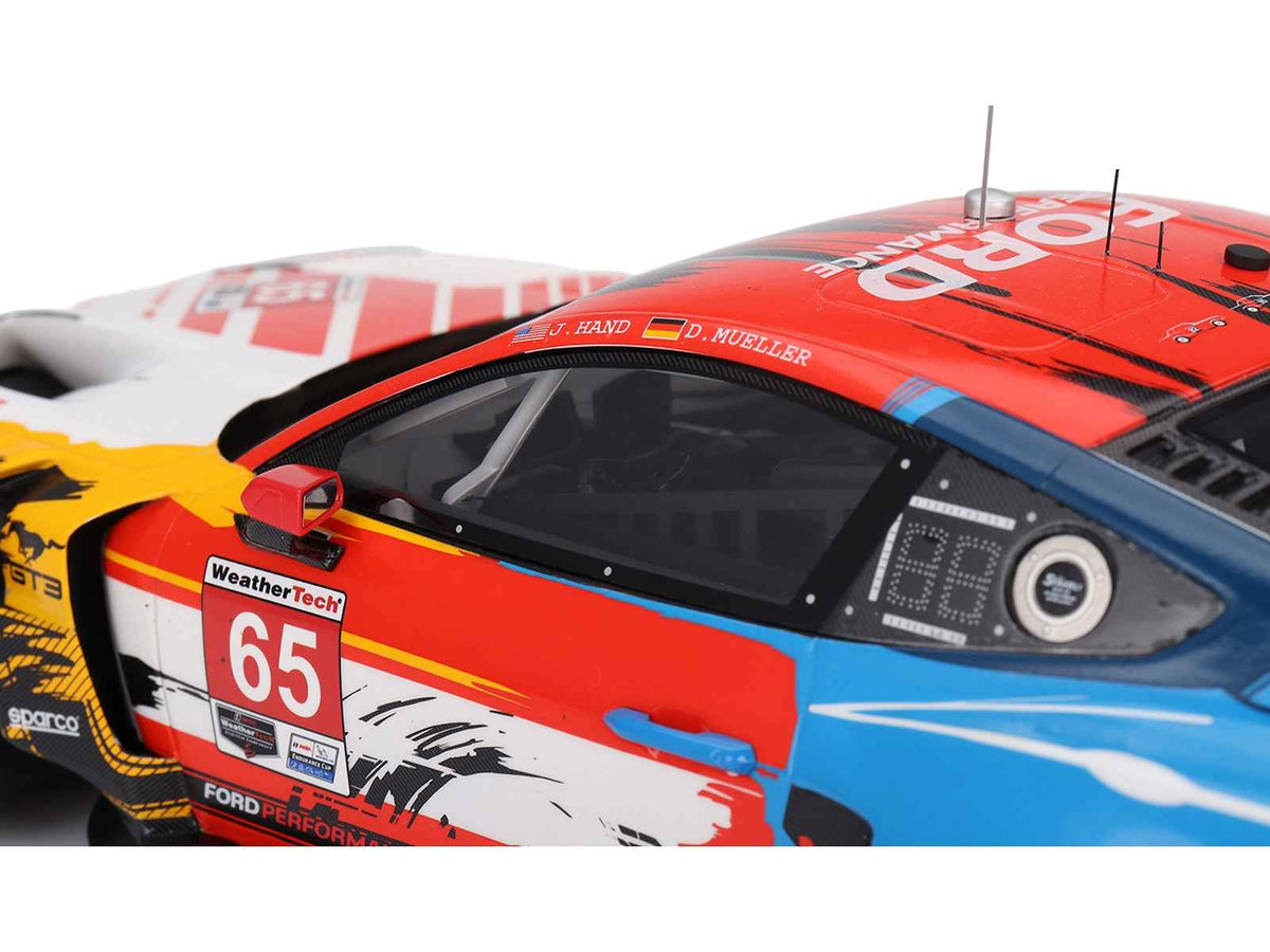 Ford Mustang GT3 #65 Joey Hand - Dirk Muller "Ford Multimatic Motorsports" "Motul Course de Monterey - 1/18