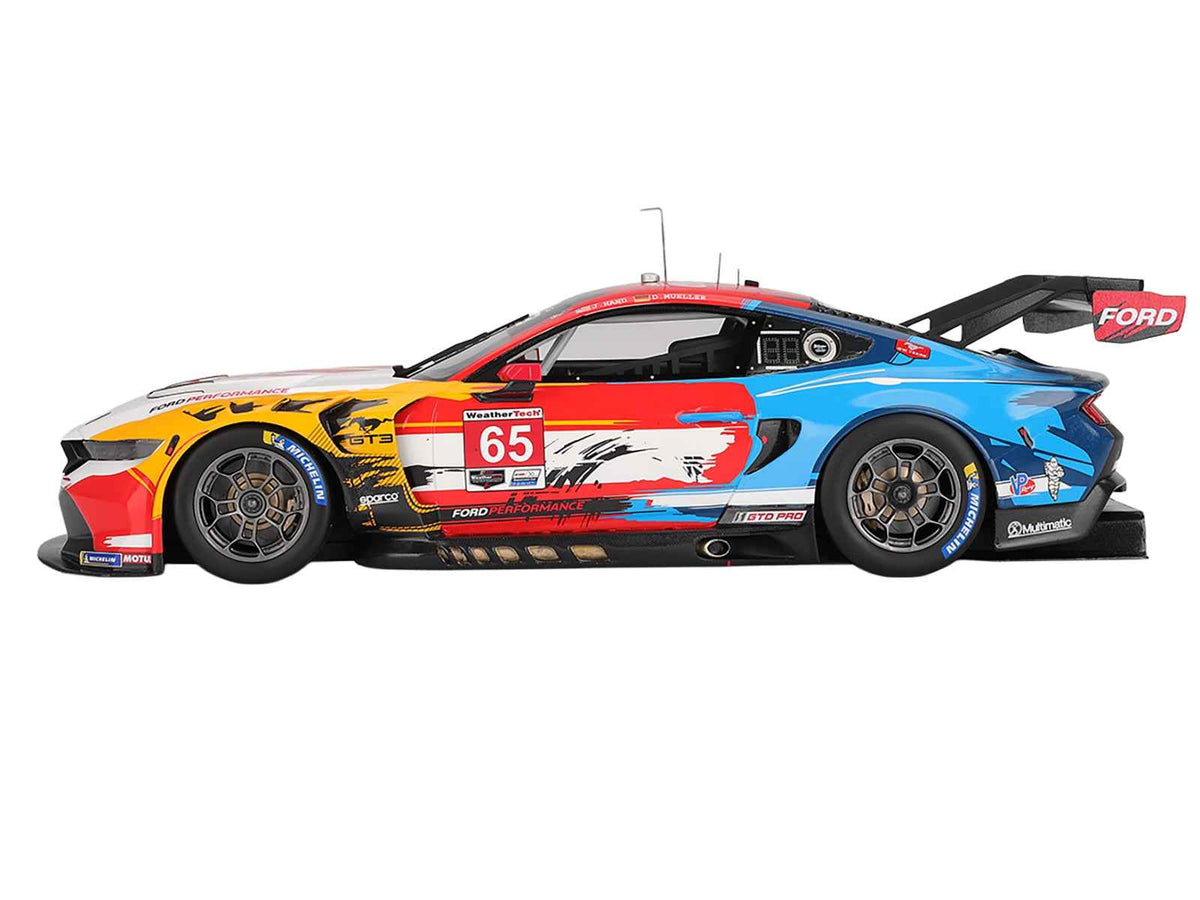 Ford Mustang GT3 #65 Joey Hand - Dirk Muller "Ford Multimatic Motorsports" "Motul Course de Monterey - 1/18