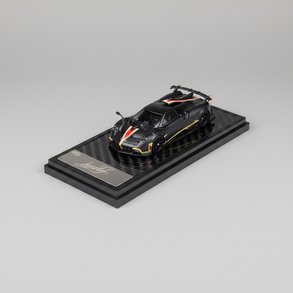 LCD Pagani Imola Matte Black Carbon 1:64