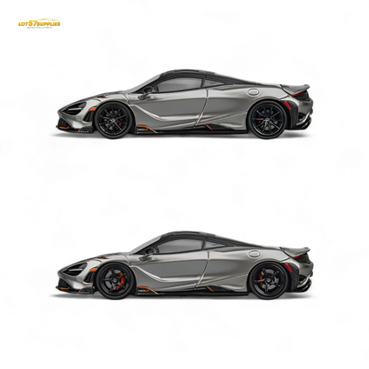 CM Model McLaren 765LT Silver Gray 1:64