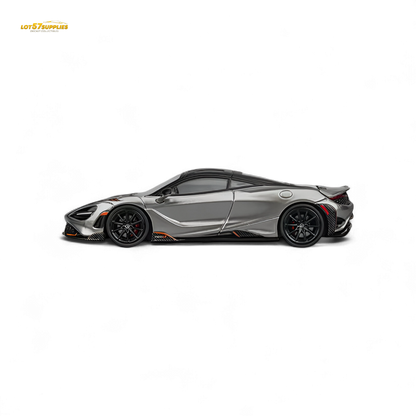 CM Model McLaren 765LT Silver Gray 1:64