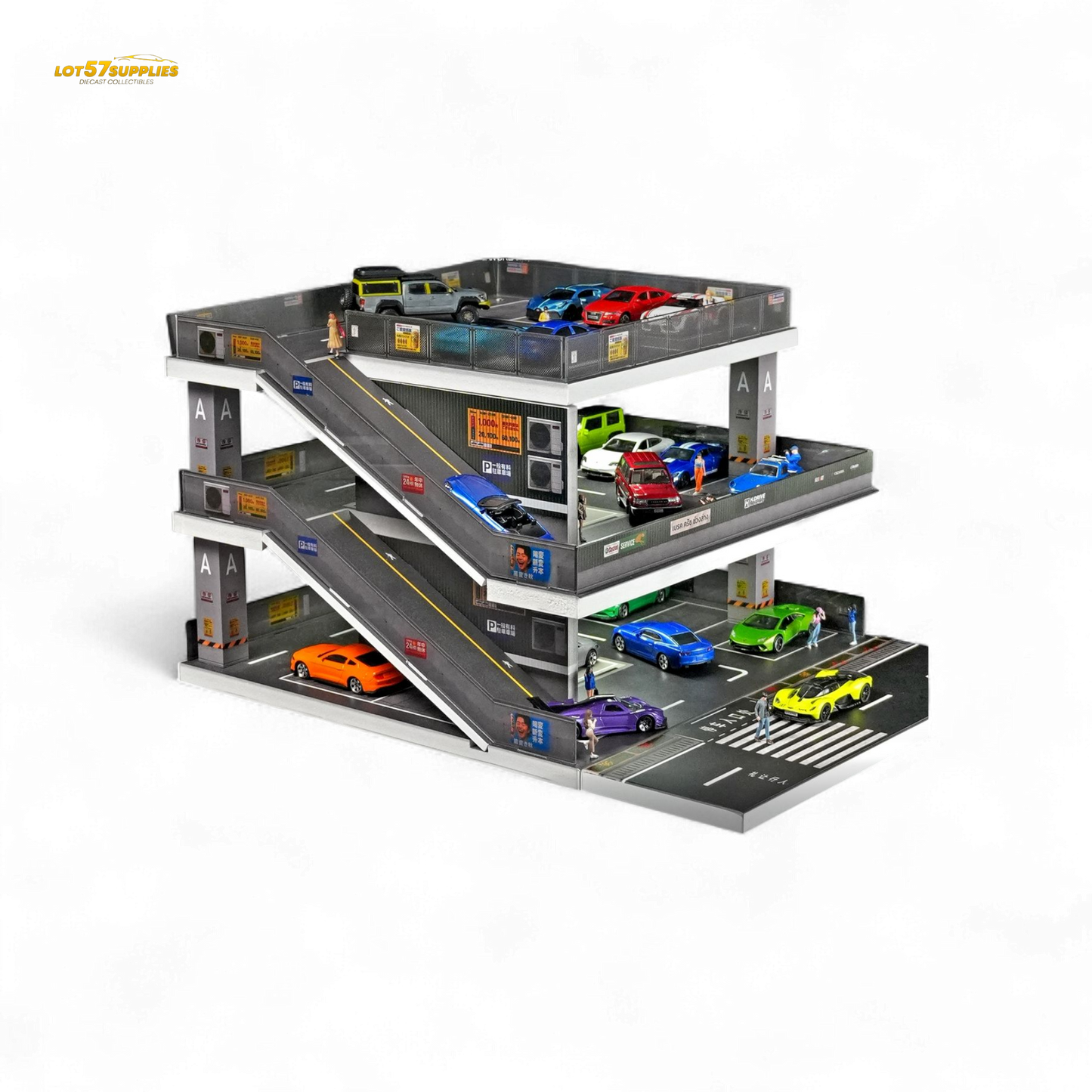 Shou Cang Jia Japanese Ramp Parking Lot 73449A 1:64