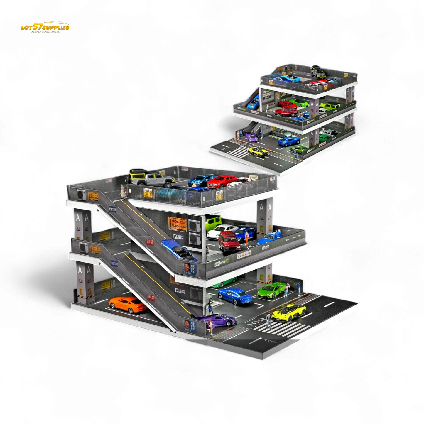 Shou Cang Jia Japanese Ramp Parking Lot 73449A 1:64