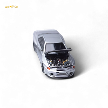 Focal Horizon Skyline GT-R R32 Garage Active Silver 1:64