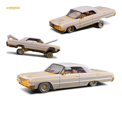 Fine Works64 Chevrolet Impala Metallic Platinum 1:64