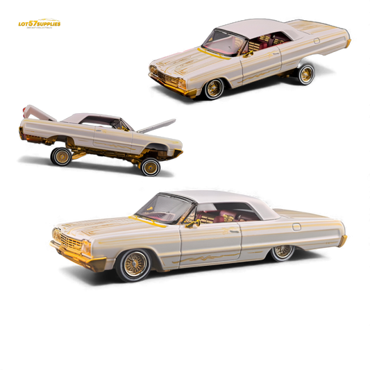 Fine Works64 Chevrolet Impala Metallic Platinum 1:64