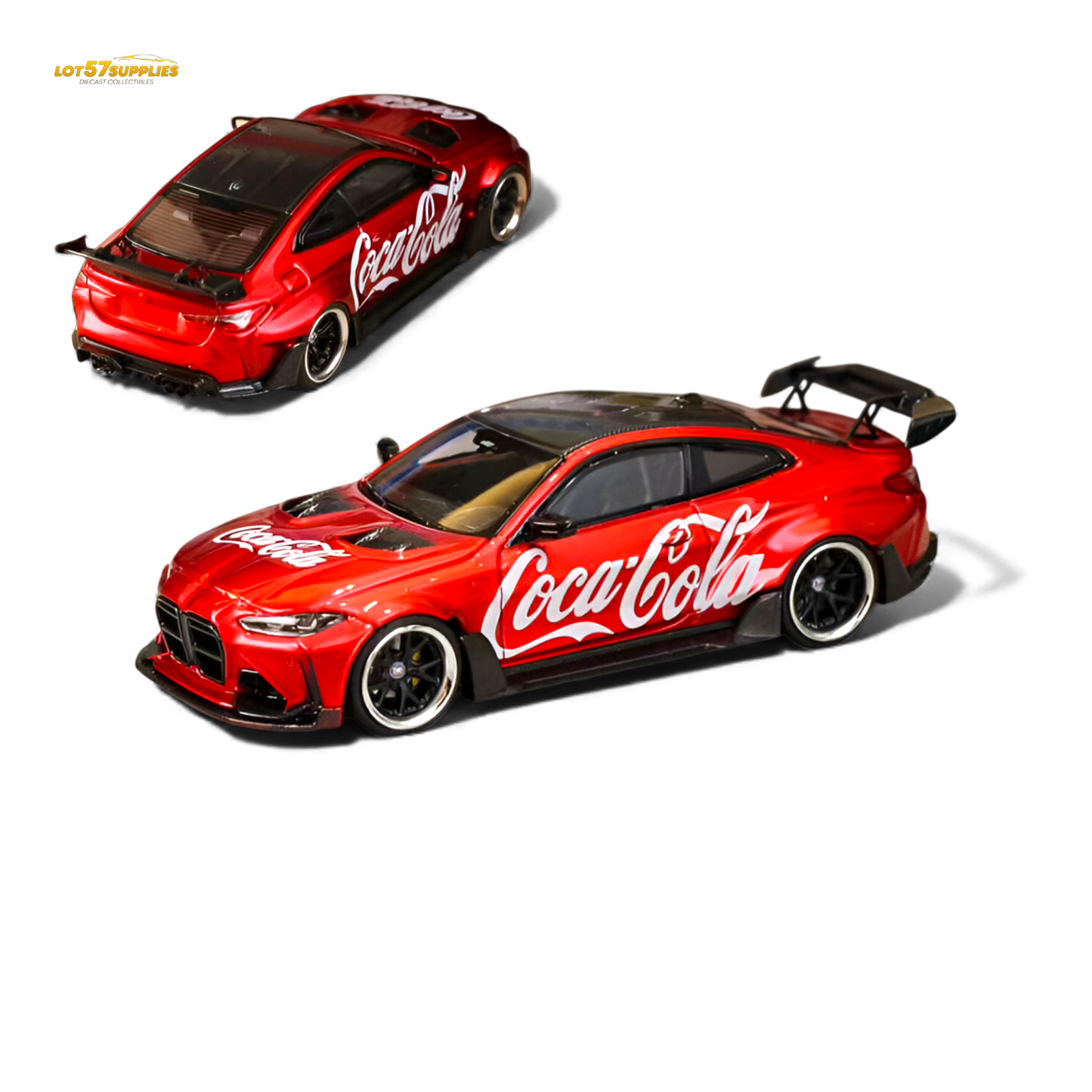 Ghost Player BMW G82 M4 Wide-Body Coca Cola 1:64