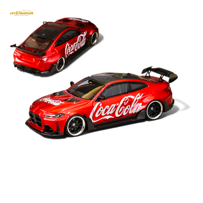 Ghost Player BMW G82 M4 Wide-Body Coca Cola 1:64