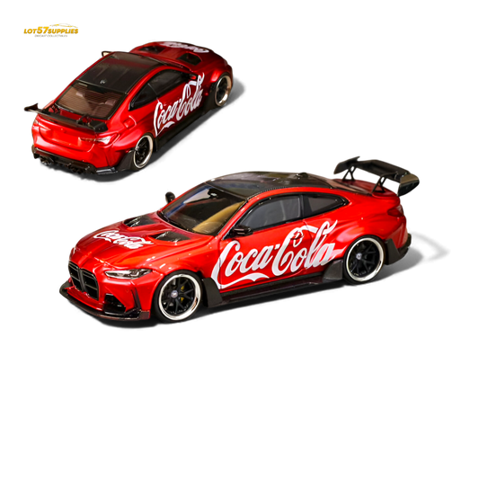 Ghost Player BMW G82 M4 Wide-Body Coca Cola 1:64
