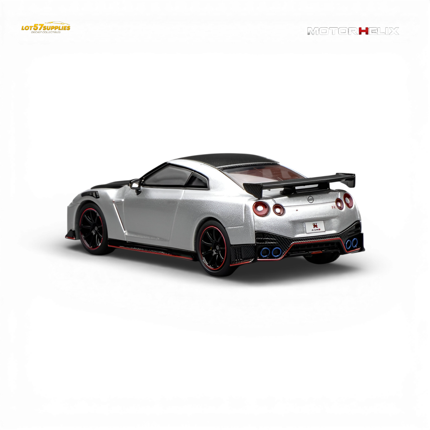 (Pre-Order) MOTORHELIX Nissan GT-R NISMO R35 1:64