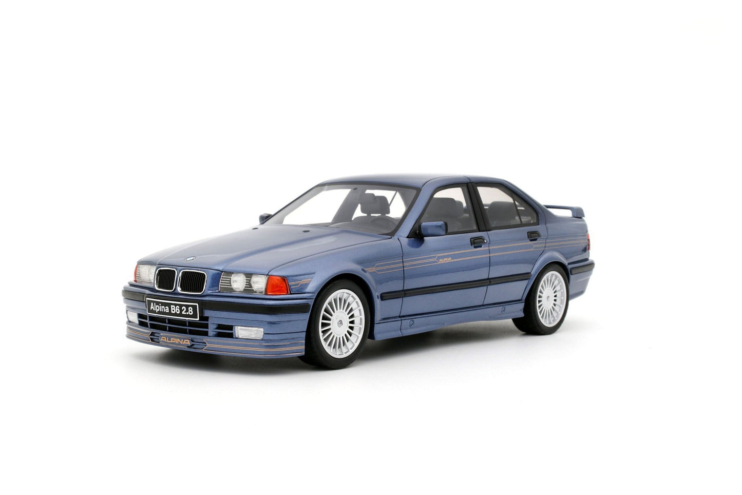 Otto Mobile BMW Alpina B6 2.8 1:18 Diecast — Alpina Blue
