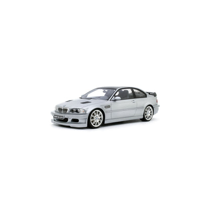 Otto 2001 BMW E46 M3 GTR Silver 1:18