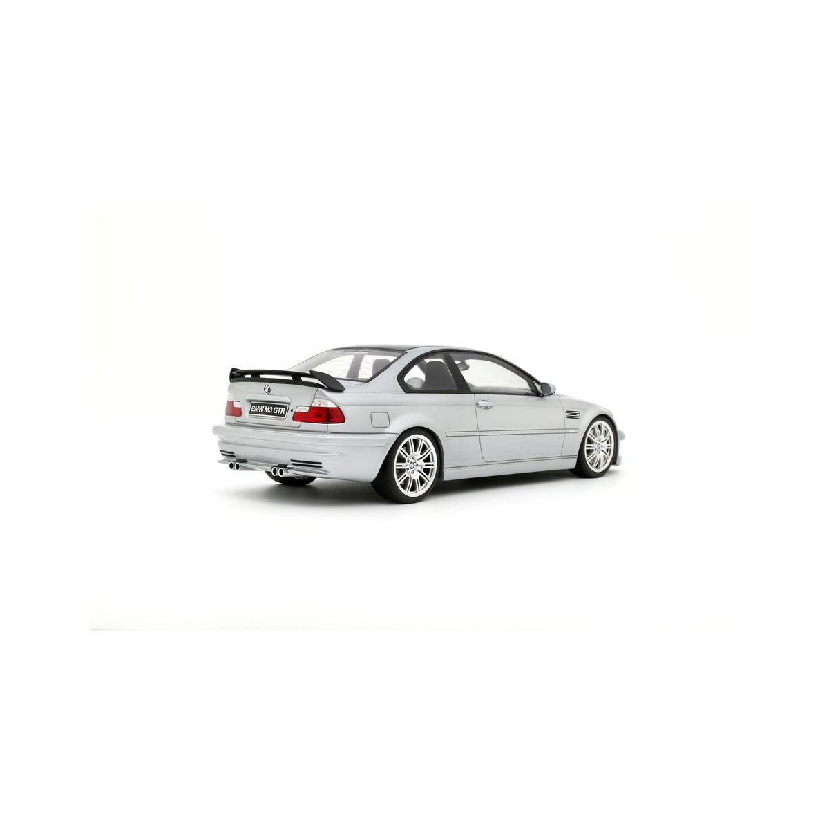 Otto 2001 BMW E46 M3 GTR Silver 1:18