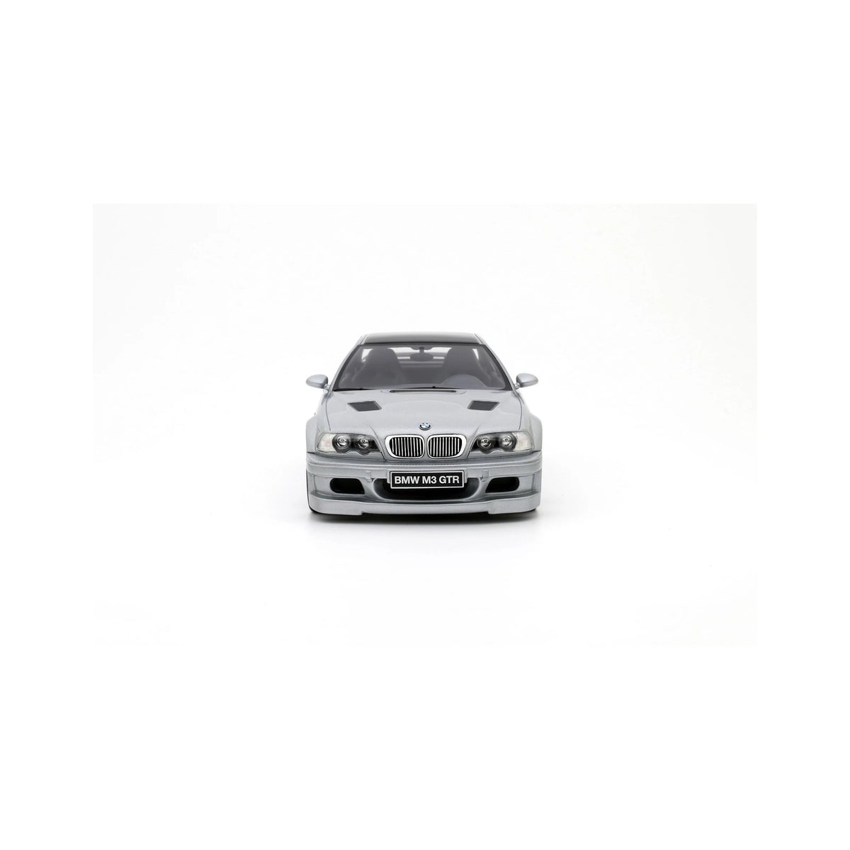 Otto 2001 BMW E46 M3 GTR Silver 1:18