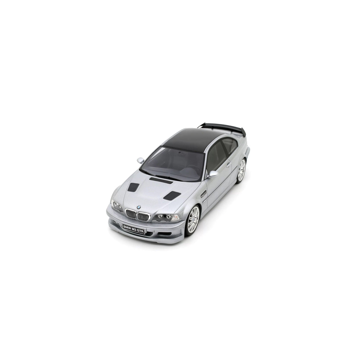 Otto 2001 BMW E46 M3 GTR Silver 1:18