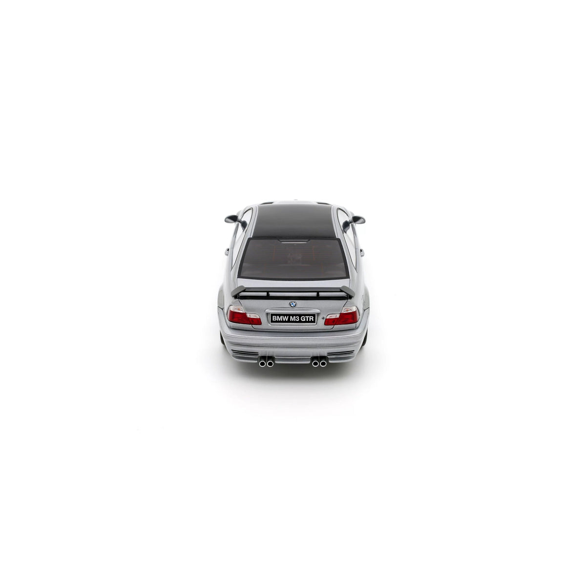 Otto 2001 BMW E46 M3 GTR Silver 1:18