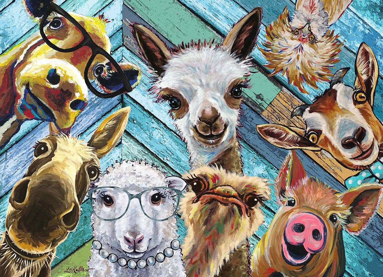 Barnyard Buddies – 1000 Piece Jigsaw Puzzle Collective