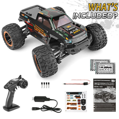 HAIBOXING Remote Control Car 16889, 1:16 Scale 2.4Ghz RC Cars 4X4 off Road Tr...