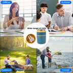 Vacuum Insulated Food Jar for Kids with Foldable Spoon,24 Oz Stainless Steel Thermal Food Container Food Thermos Soup Cup