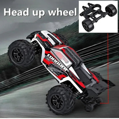 2025 New 1:16 Scale Large RC Cars 50Km/H High Speed RC Cars Toys for Boys Remote Control Car 2.4G 4WD off Road Monster Truck