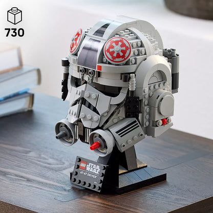 LEGO Star Wars: the Empire Strikes Back AT-AT Driver Helmet Building Set for Adults 75429