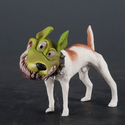 8Cm/3.1In Anime the Mask Figure Funny Parson Jack Russell Action Figures Pvc Statue Collection Model Toys Gifts