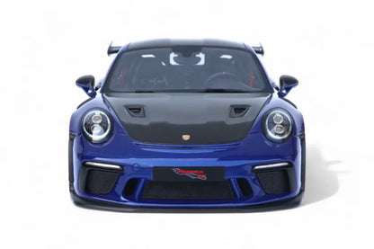 GT Spirit 2018 Porsche 911 991.2 GT3 RS San Marino Blue w/ Carbon 1:18