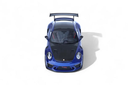 GT Spirit 2018 Porsche 911 991.2 GT3 RS San Marino Blue w/ Carbon 1:18