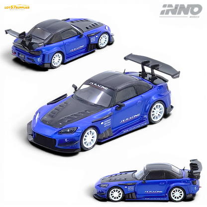 INNO64 Honda S2000 J's Racing Blue 1:64