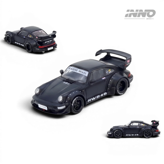 INNO64 RWB 964 Darth Vader Black Matt 1:64