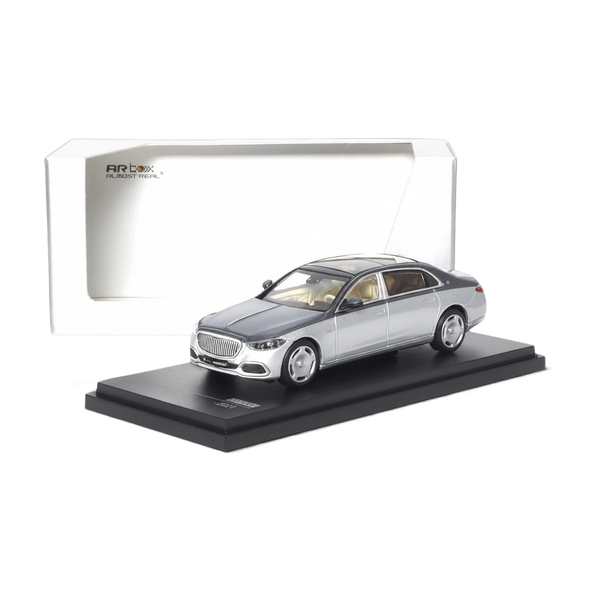 AR BOX Mercedes Maybach W223 Grey Silver 1:64