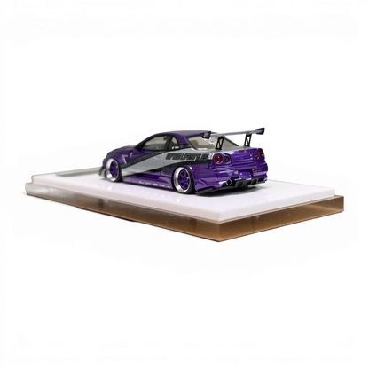 404ERROR x LOT 57 RYOHE's Skyline R34 "GIFTED" Resin 1:64