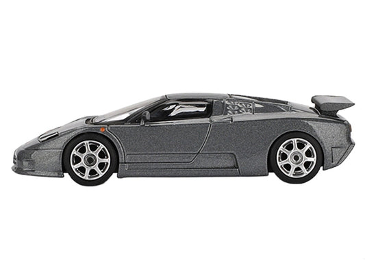 Mini GT Bugatti EB110 Super Sport Dark Gray Metallic 1:64 Diecast
