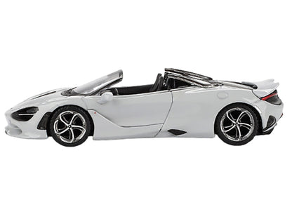 Mini GT McLaren 750S Spider Cirrus Gray 1:64 Diecast