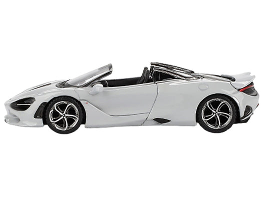 Mini GT McLaren 750S Spider Cirrus Gray 1:64 Diecast
