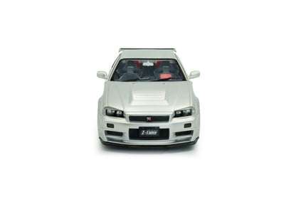 Solido 1999 Nissan Skyline GT-R (R34) Z-tune Silver 1:18
