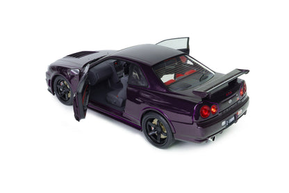 Solido 1999 Nissan Skyline GT-R (R34) Z-tune Midnight Purple 1:18