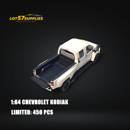GOC Chevrolet Kodiak Pickup White 1:64