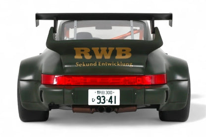 GT Spirit 2008 Porsche 911 964 RWB (Penthouse) Matte Army Green 1:18