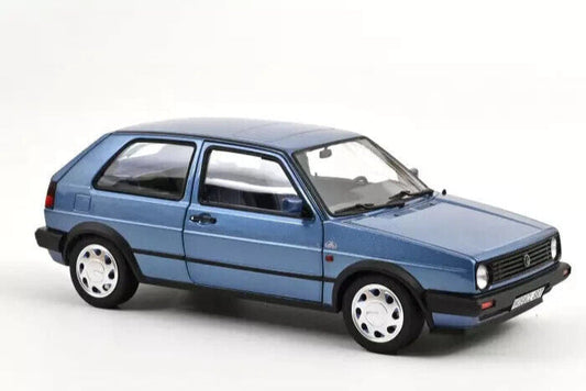 Norev 1988 VW Golf MK2 10 Million Blue 1:18