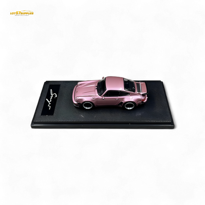 HobbyFans Porsche 930 Singer Pink 1:64 Diecast