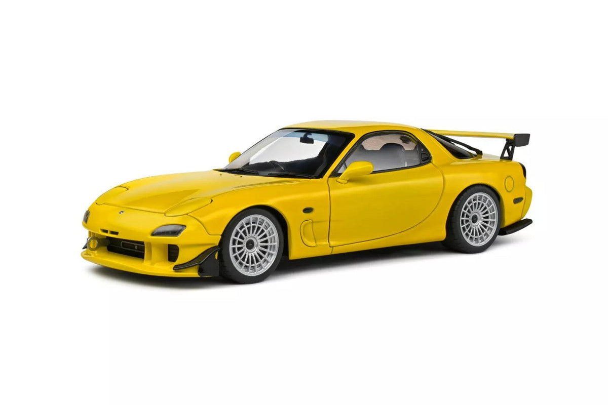 Solido 1994 Mazda RX-7 FD Streetfighter Yellow 1:18