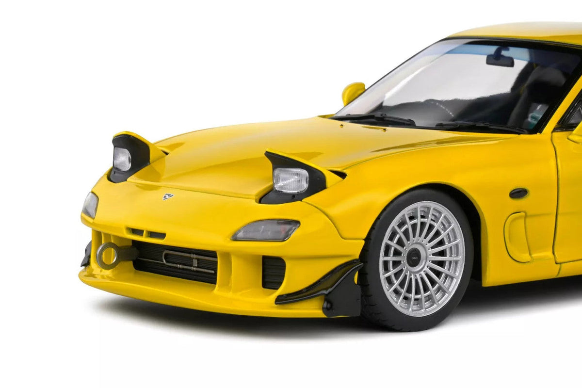 Solido 1994 Mazda RX-7 FD Streetfighter Yellow 1:18