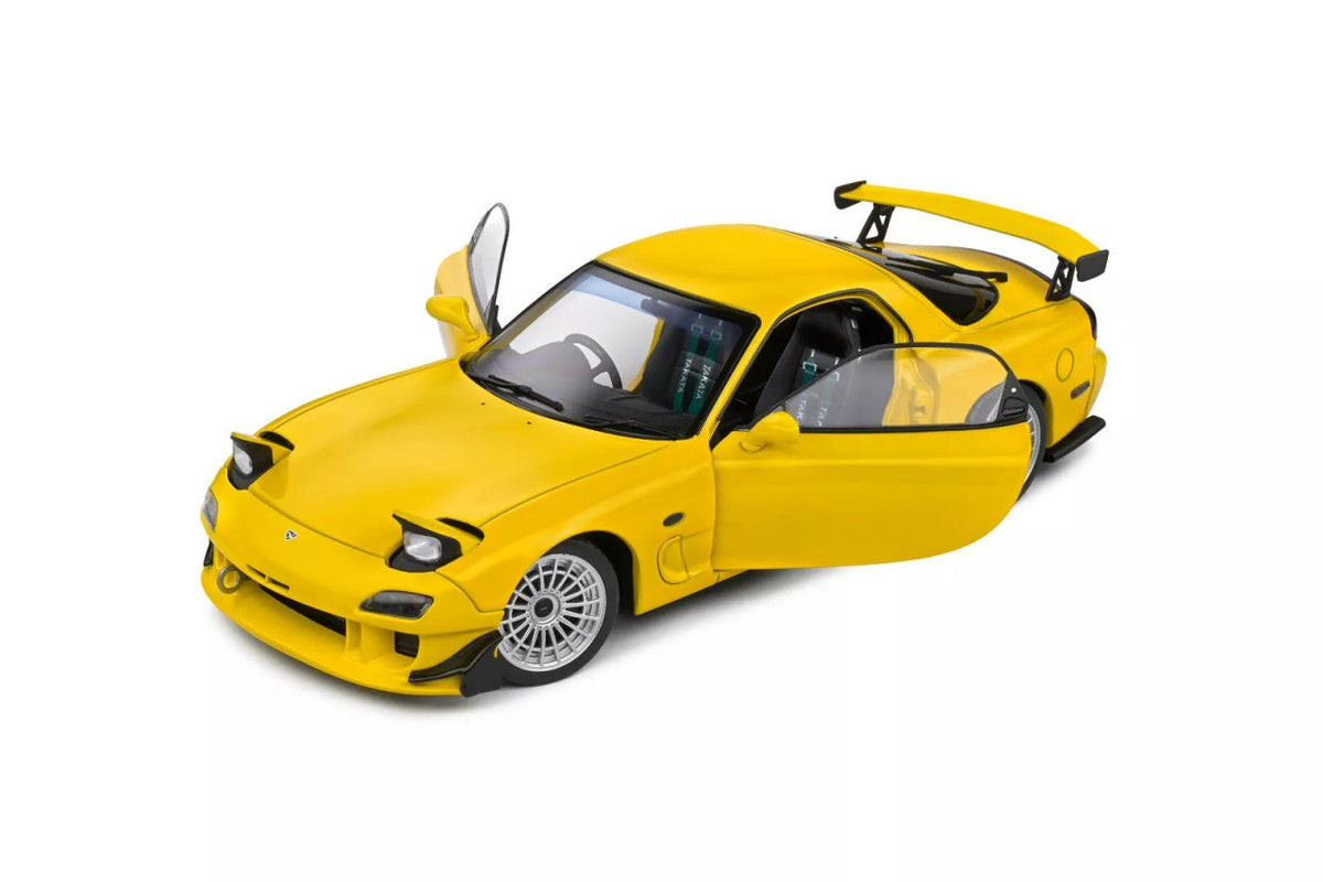 Solido 1994 Mazda RX-7 FD Streetfighter Yellow 1:18